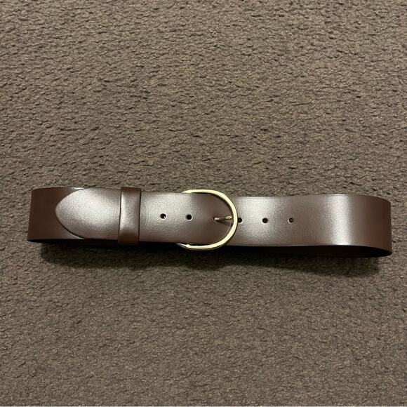 Nordstrom Halogen Brown Leather Belt - Picture 2 of 8